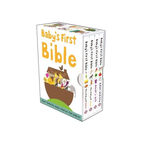 Baby's First Bible Boxed Set - (Bible Stories) by Roger Priddy (Mixed Media Product)