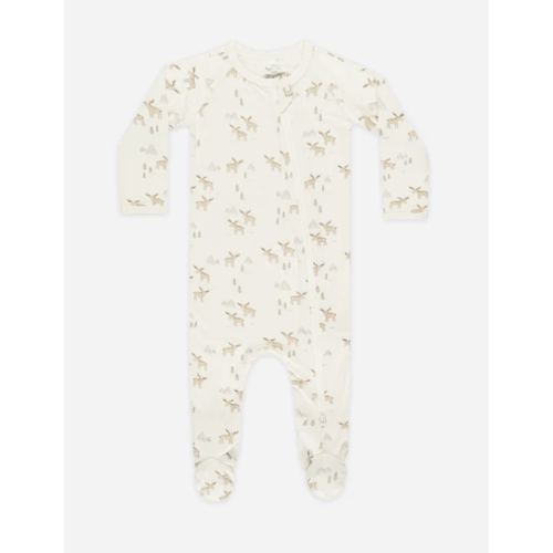 Footed Pajamas || Moose – Rylee + Cru