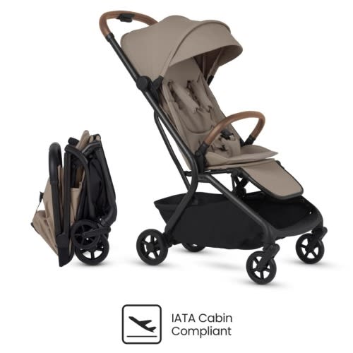 Silver Cross Nia Compact Travel Stroller - Champagne