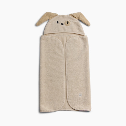 Tiny Kind Cozy Critter Organic Towel - Dog, 0-24 M