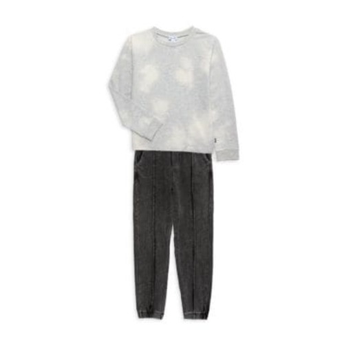 Baby Boy's & Little Boy's 2-Piece Sweatshirt & Joggers Set