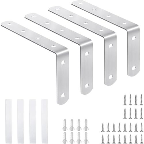 furniture anchors anti-tip baby proofing: Safety Straps Kit for Dresser Secure 400 lbs Bookcase to Wall Cabinet Wall Anchor 4 Pack