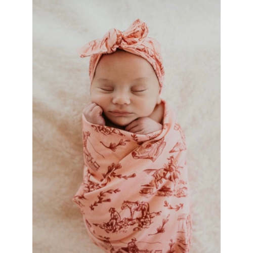 Cowgirl Western Swaddle Set