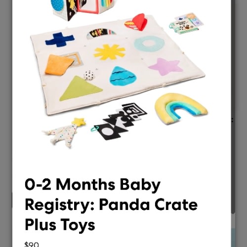 Panda Crate: Baby and Toddler Subscription Box | Ages 0-3 | KiwiCo