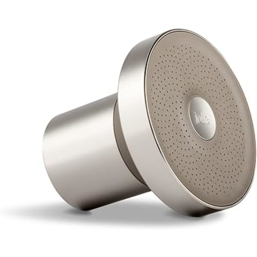 THE JOLIE FILTERED SHOWERHEAD | Clinically Tested, High Pressure Shower Filter For Healthier Hair & Skin | Reduce Hair Shedding, Protect Colored Hair, Soothe Dry Skin, Reduce Dandruff (Brushed Steel)