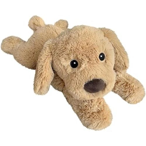 Cuckool Golden Retriever Stuffed Animals, Microwavable Stuffed Animals Heating Pad for Cramps, Pain Stress Relief, Heatable Coolable Lavender Scented Plush Toy for Anxiety, Women & Kids Bedtime