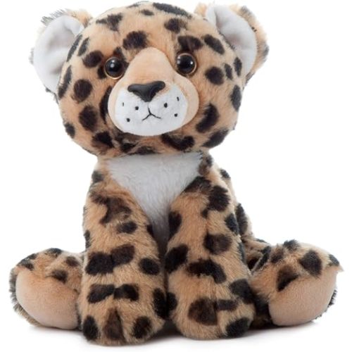The Petting Zoo Cheetah Stuffed Animal, Gifts for Kids, Wild Onez Zoo Animals, Cheetah Plush Toy 9 inches
