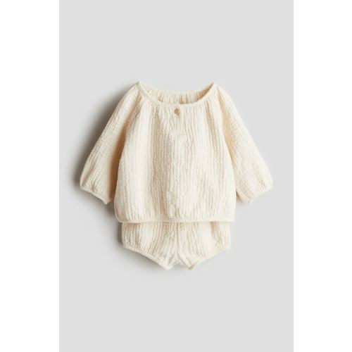 2-piece Crinkled Cotton Muslin Set