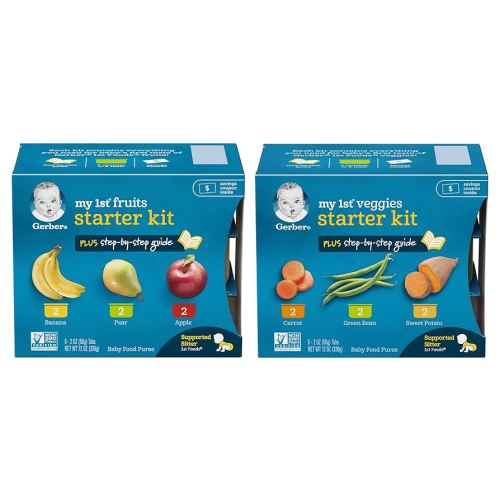 Gerber My First Fruits and Veggies Starter Kit Variety Pack (Variety Pack)