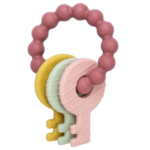 Silicone Teething Toys for Baby 3+ Months, Choking-Proof Design, 100% Food-Grade Silicone, Infant to Toddler Teether, Essential Stuff for Baby Boy and Girl