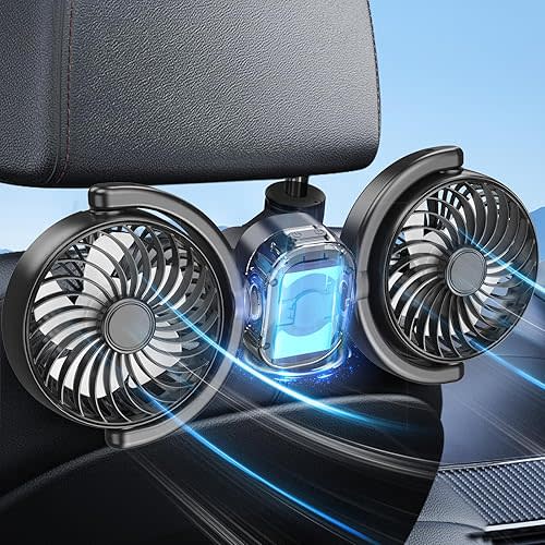 Dealswin Rechargeable Car Fan