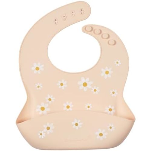 Loulou Lollipop Soft, Waterproof Silicone Feeding Bib for Babies and Toddlers