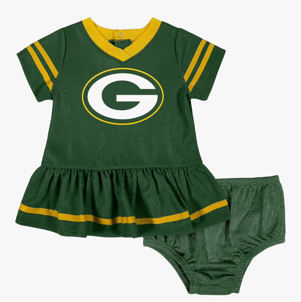 Gerber NFL Baby-Girls NFL Team Jersey Dress and Diaper Cover