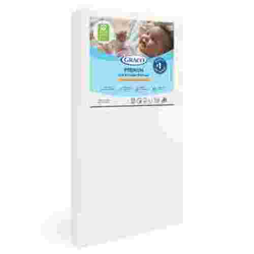 Graco Premium Foam Crib & Toddler Mattress, Standard Size Bed Dimensions, for Baby Sleep