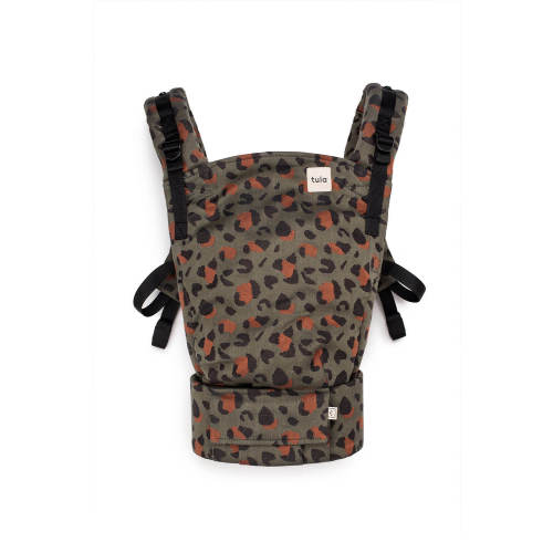 Olive Leopard - Signature Woven Free-to-Grow Baby Carrier