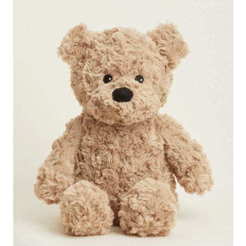 Brown Curly Bear Warmies | Microwavable Brown Curly Bear Warmies Stuffed Animal | Warmies USA