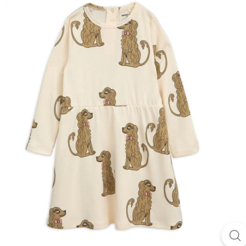 Spaniel Ls Dress - Offwhite – Manymoons