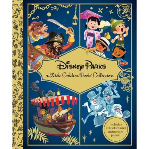 Disney Parks Little Golden Book Collection - By Golden Books (hardcover)