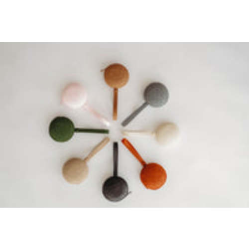 BPA Free Silicone Pacifier Case in Mocha - Ninni Co.