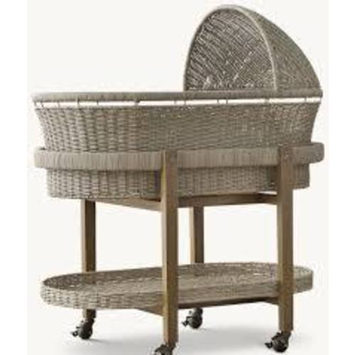 restoration hardware wicker bassinet - Google Search