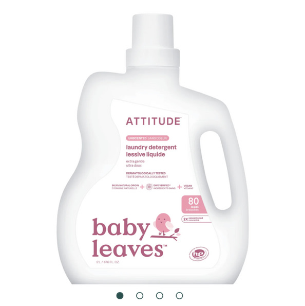 Baby Laundry Detergent - Dermatologically tested & Vegan I ATTITUDE