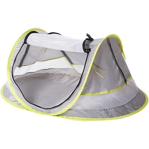 Baby Beach Tent Portable Sun Shelter with UV-Blocking Design, Lightweight Pop-Up Playpen for Infants Toddlers, Foldable Outdoor Sunshade Play House for Pool, Park, Sand