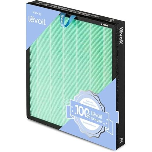 LEVOIT Vital 200S-P Toxin Absorber Air Purifier Replacement, Supports HEPA Sleep Mode, 3-in-1 Filter, High-Efficiency Activated Carbon Filter, Vital 200S-RF-TX (LRF-V201-P-GUS), 1 Pack, Green