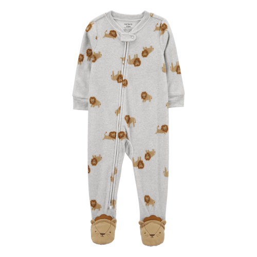 Baby 1-Piece Lion Fleece Footie Pajamas - Carter's | Carter's