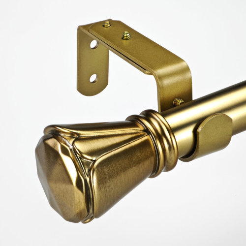 Mercer41 Adjustable 1''diameter Single Curtain Rod Set & Reviews | Wayfair