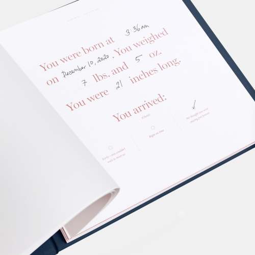 Artifact Uprising Baby Book
