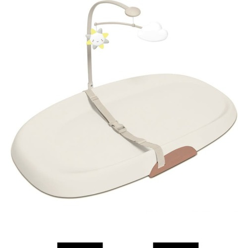 Skip Hop Nursery Style Wipe Clean Changing Pad, Oat