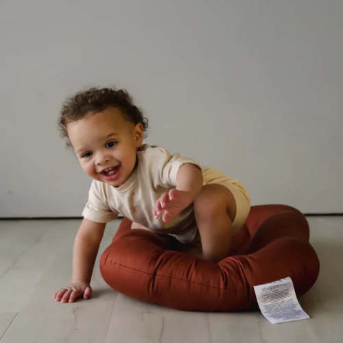 Infant Organic Lounger Gingerbread