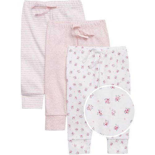 GAP Baby Girls' 3-Pack First Favourite Pull-on Pants Bottoms