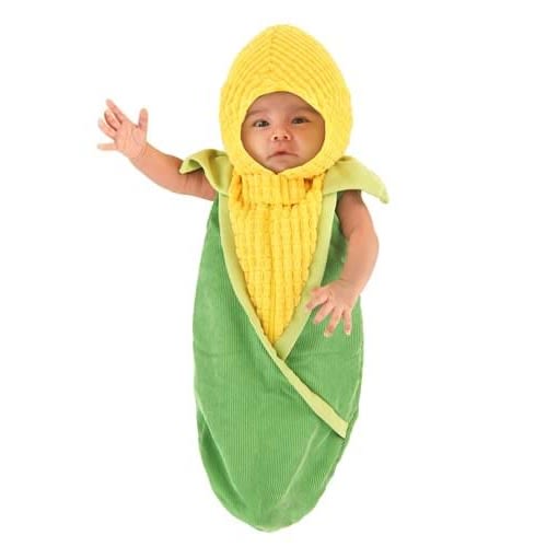 Infant Aww Shucks Corn on the Cob Costume Bunting | Food Costumes