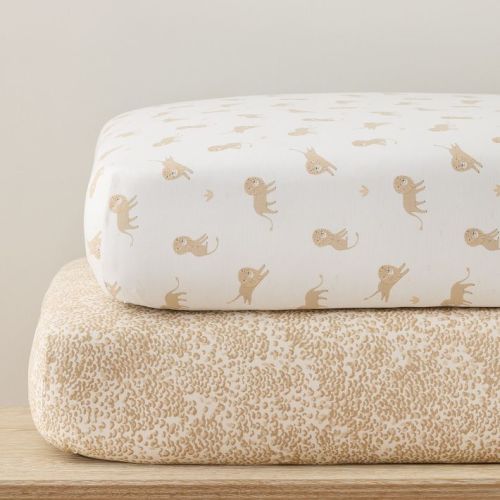 Neutral Nursery Crib Sheet Bundle