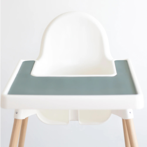 IKEA Highchair Silicone Placemat - Faded Jade – Yeah Baby Goods