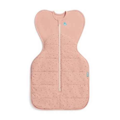 Love To Dream Baby Swaddle Up Sleep Sack - Warm Cotton 2.5 TOG Sleeveless Wrap - Pebbles