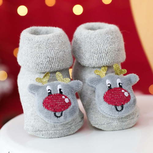 GPAECEAD Baby Unisex-Child Cozy Fleece Booties Winter Accessory Set