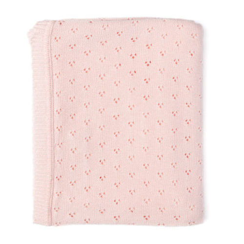 3 Stories Trading Company Pointelle Baby Blanket