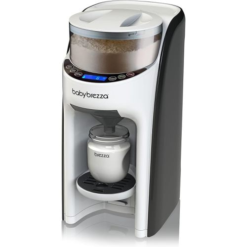 Baby Brezza New and Improved Formula Pro Advanced Formula Dispenser Machine - Automatically Mix a Warm Formula Bottle Instantly - Easily Make Bottle with Automatic Powder Blending, White