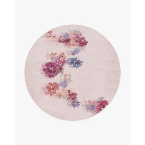 Clara Soft Rose Rug | Ruggable US