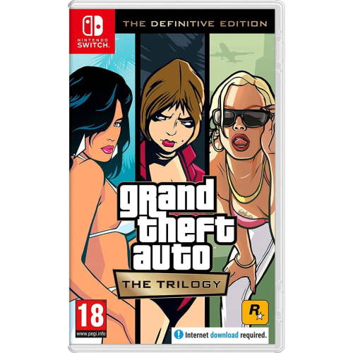 GTA Grand Theft Auto the Trilogy Definitive Edition (EU Import) (Nintendo Switch)