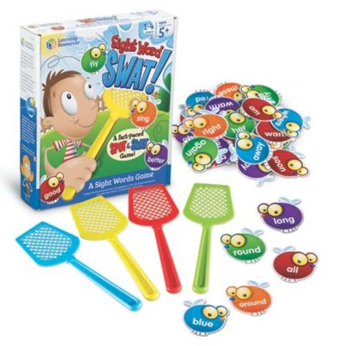 Learning Resources Sight Word Swat a Sight Words Game, Phonics Games, Educational Games, Ages 5+