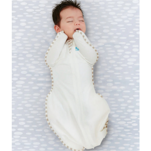 Swaddle Up™ 1.0 TOG Organic Cotton Cream