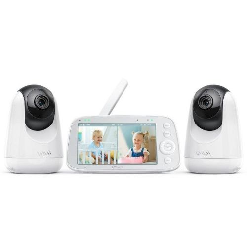 VAVA Split View 5" 720P Video Baby Monitor with 2 Cameras