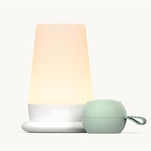 Rest+ 2nd Gen Baby Sleep Kit (Mint) Includes Hatch Rest+ 2nd Gen and Portable Rest Go | Sleep Sounds for Nursery, Travel and Registry