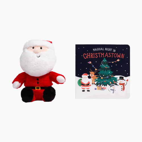 Pearhead Santa & Board Book Set