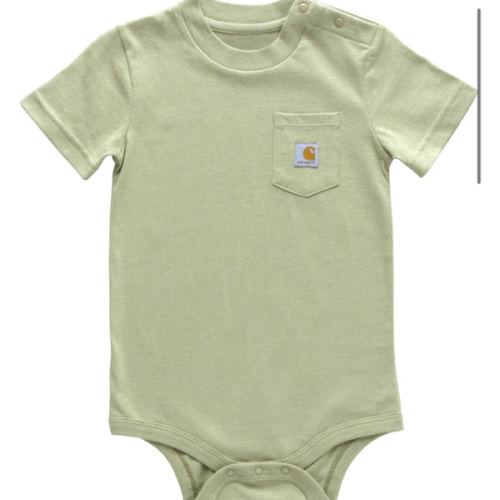 Carhartt Infant Boys' Short Sleeve Pocket Onesie