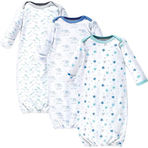 Luvable Friends unisex-baby Cotton Gowns