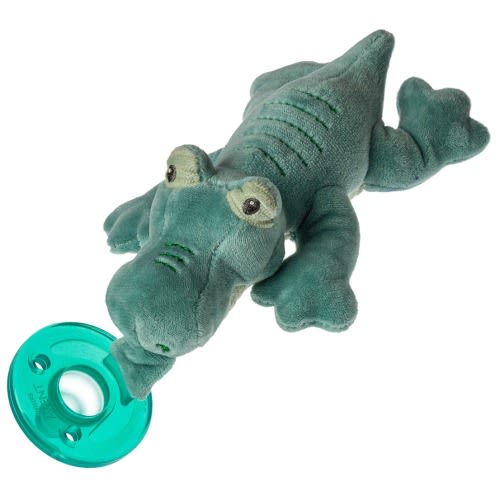 Afrique Alligator WubbaNub Pacifier - 6" - Mary Meyer Stuffed Toys
